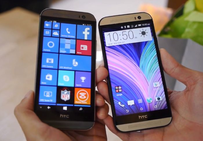 HTC One M8 Android vs Windows Phone en cuanto a la batería