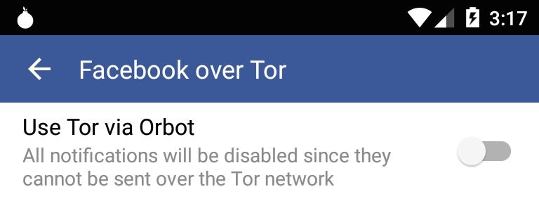 facebook-tor
