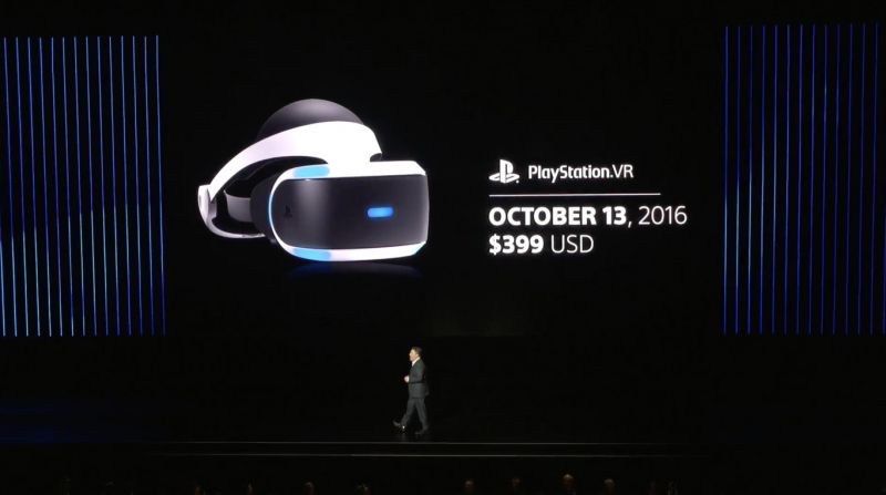 PlayStation VR data de lançamento