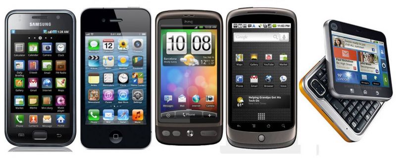 smartphones de 2010