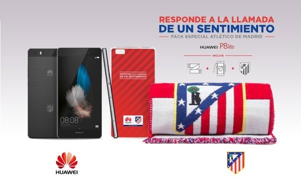 Huawei P8 Lite Edición Atlético de Madrid