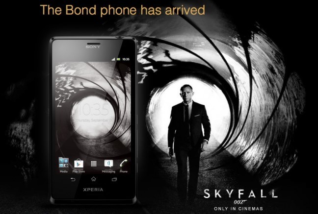 Sony Xperia T Edición James Bond - Skyfall