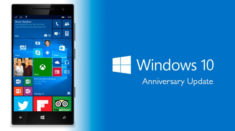 windows 10 mobile anniversary update